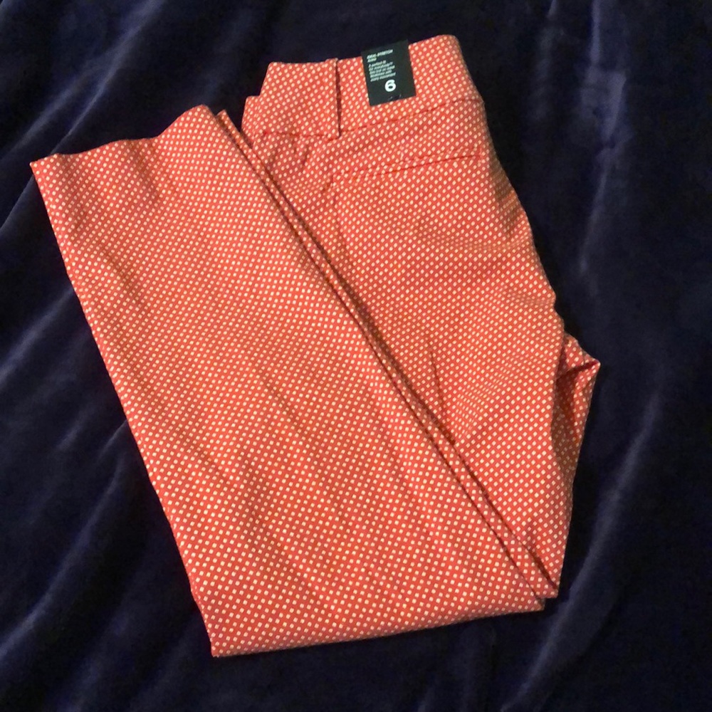 Red Diamond pattern pant